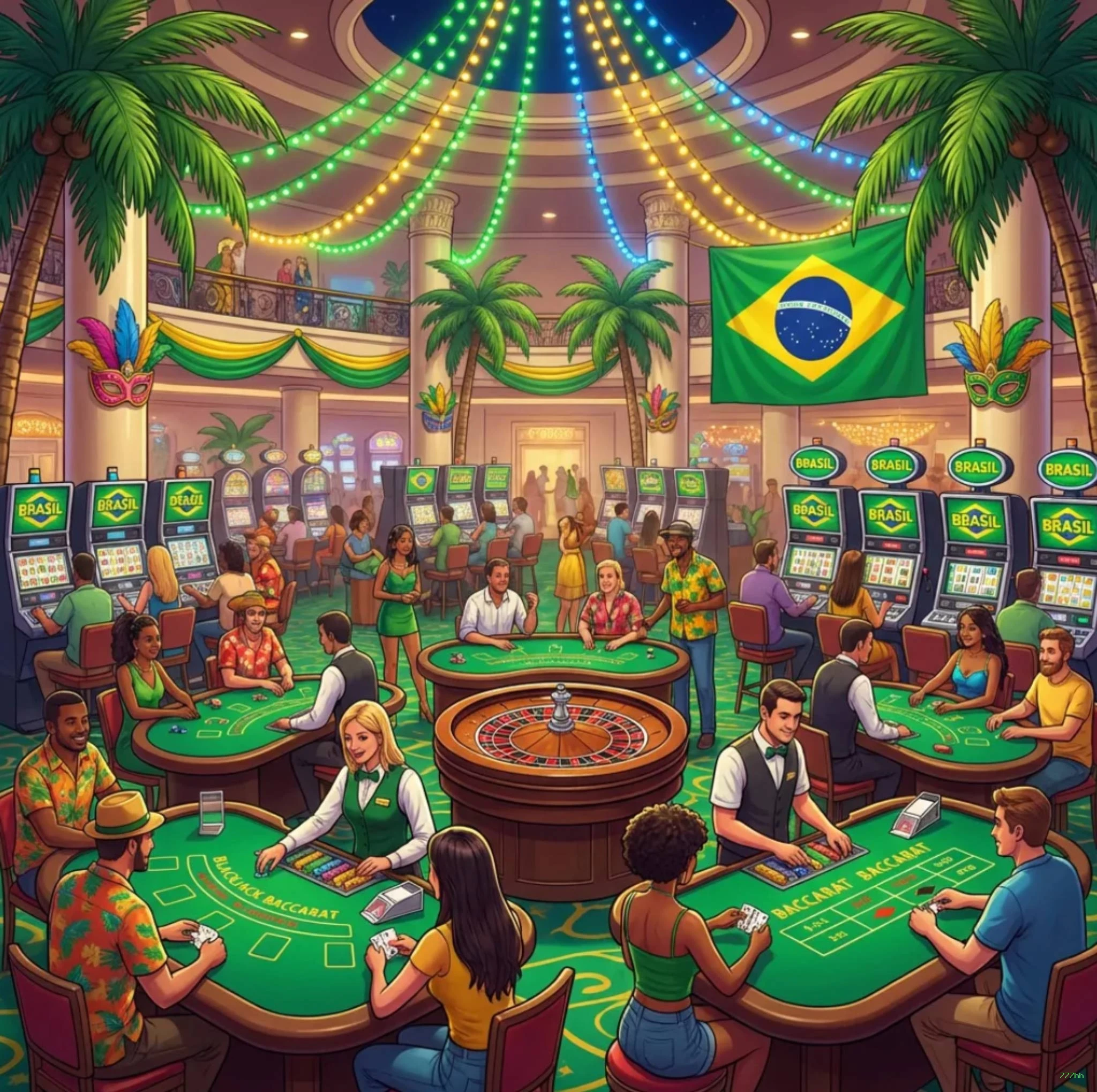 Imagem promocional da 777hh